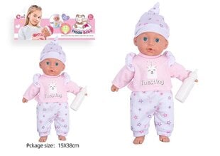 кукла-младенец, розовый цена и информация | Игрушки для девочек | pigu.lt