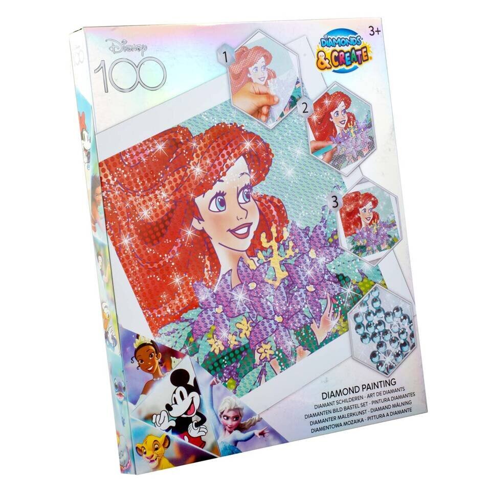 Deimantinė mozaika Disney Ariel kaina ir informacija | Deimantinės mozaikos | pigu.lt