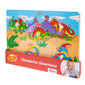 Medinė dėlionė Smily Play Dinozaurai, 5 d. kaina ir informacija | Žaislai kūdikiams | pigu.lt