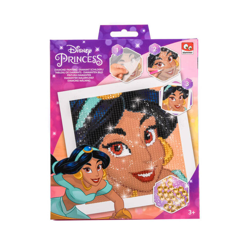 Deimantinė mozaika Disney Princesė Jasmine kaina ir informacija | Deimantinės mozaikos | pigu.lt