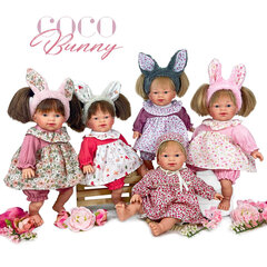 Lėlė Nines d'Onil Coco Bunny, 31 cm kaina ir informacija | Žaislai mergaitėms | pigu.lt