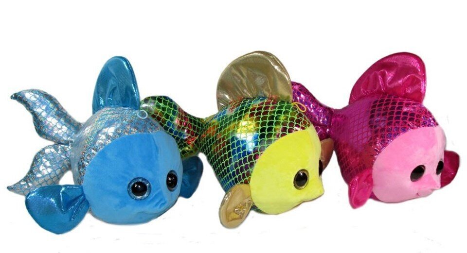 Pliušinis žaislas žuvis, 45 cm цена и информация | Minkšti (pliušiniai) žaislai | pigu.lt