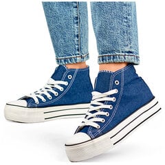 Laisvalaikio batai moterims Primohurt, mėlyni цена и информация | Спортивная обувь, кроссовки для женщин | pigu.lt