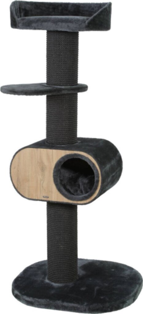 Draskyklė Zolux Wonderful Cat 3, 62,5x63x158 cm, juoda kaina ir informacija | Draskyklės | pigu.lt