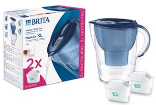 BRITA Marella XL + MXpro, 2 vnt. kaina ir informacija | Vandens filtrai | pigu.lt