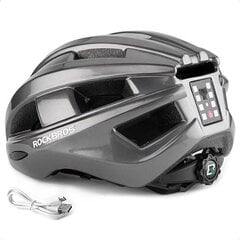 Rockbros ZK-013TI bicycle helmet - gray цена и информация | Шлемы | pigu.lt