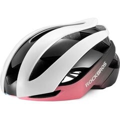 Rockbros bicycle helmet 10110004007 size L - blue and pink цена и информация | Шлемы | pigu.lt