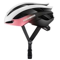 Rockbros bicycle helmet 10110004007 size L - blue and pink цена и информация | Шлемы | pigu.lt