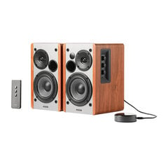 Speakers 2.0 Edifier R1280T with Smart Wi-Fi Audio Streamer WiiM Mini (brown) цена и информация | Аудиоколонки | pigu.lt