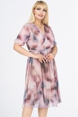 Suknelė moterims 9001-12m rožinė kaina ir informacija | Suknelės | pigu.lt