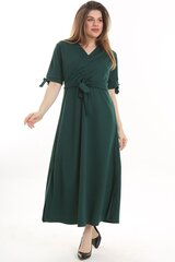 Длинное зеленое платье F4020-ZA-44/46 цена и информация | Платья | pigu.lt