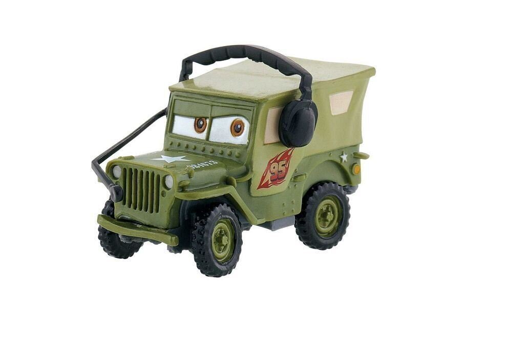 Figūrėlė Bullyland Cars (Žaibas Makvynas) Sarge, 7cm цена и информация | Žaislai berniukams | pigu.lt