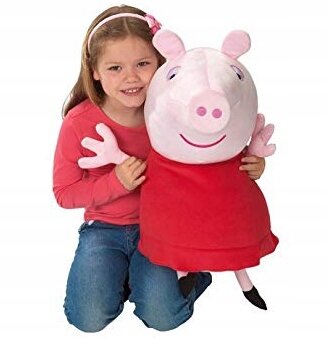 Švelnus ir Mielas Peppa Pig Plusuotas Žaislas - 53cm kaina ir informacija | Minkšti (pliušiniai) žaislai | pigu.lt