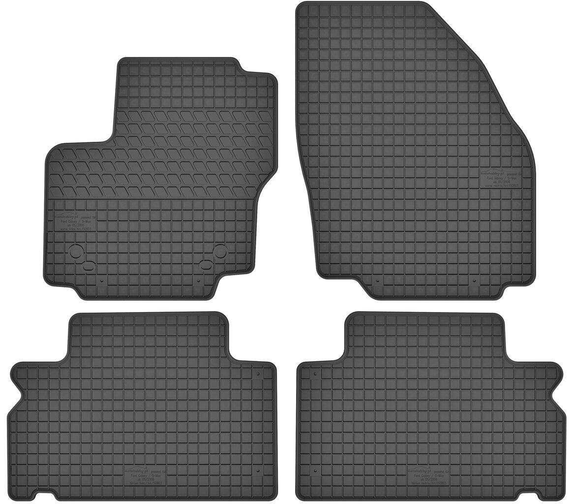 Guminiai kilimeliai Ford S-Max MK1, 2006-2015 цена и информация | Modeliniai guminiai kilimėliai | pigu.lt
