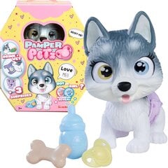 Šuniukas Husky su vystyklais ir priedais Simba Pamper Petz kaina ir informacija | Žaislai mergaitėms | pigu.lt
