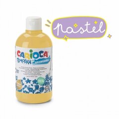 Guašas vaikams Carioca 500 ml, geltonas kaina ir informacija | Piešimo, tapybos, lipdymo reikmenys | pigu.lt