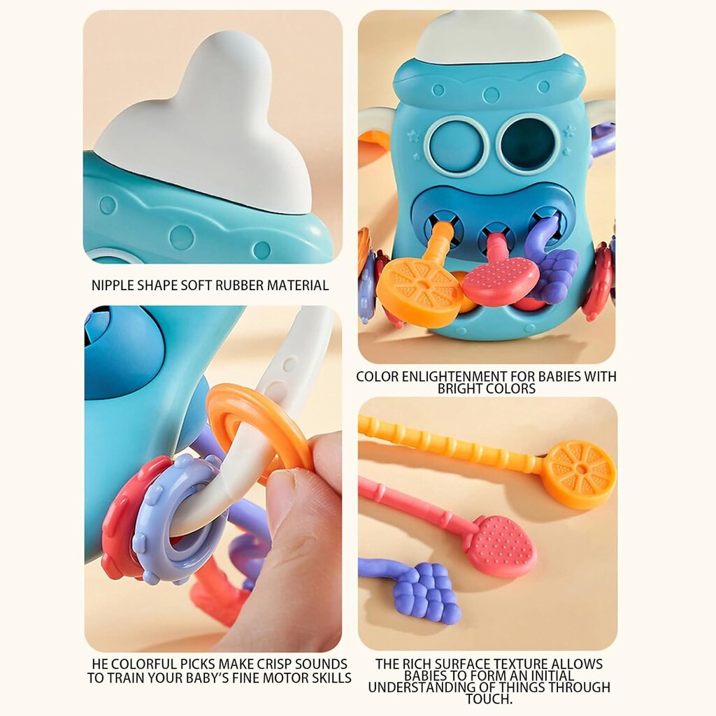 Interaktyvus barškutis - kramtukas цена и информация | Žaislai kūdikiams | pigu.lt