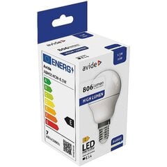 Avide LED lemputė 6.5W G45 E14 6400K kaina ir informacija | Elektros lemputės | pigu.lt