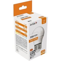 Avide LED lemputė 2.5W G45 E27 4000K kaina ir informacija | Elektros lemputės | pigu.lt
