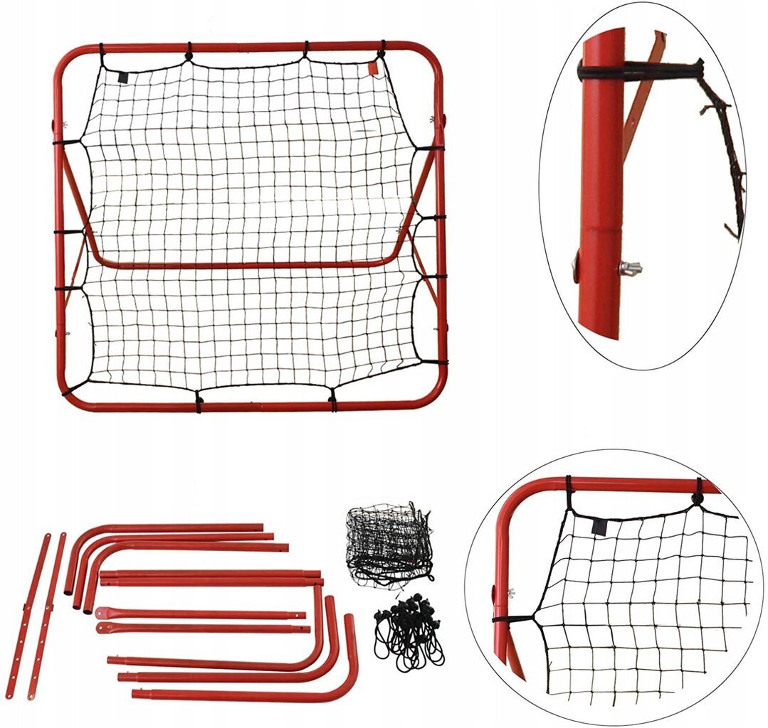 Futbolo vartai, 100x100 cm цена и информация | Futbolo vartai ir tinklai | pigu.lt