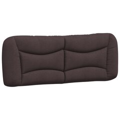 Galvūgalio pagalvėlė, tamsiai rudos spalvos, 140cm, audinys цена и информация | Кровати | pigu.lt