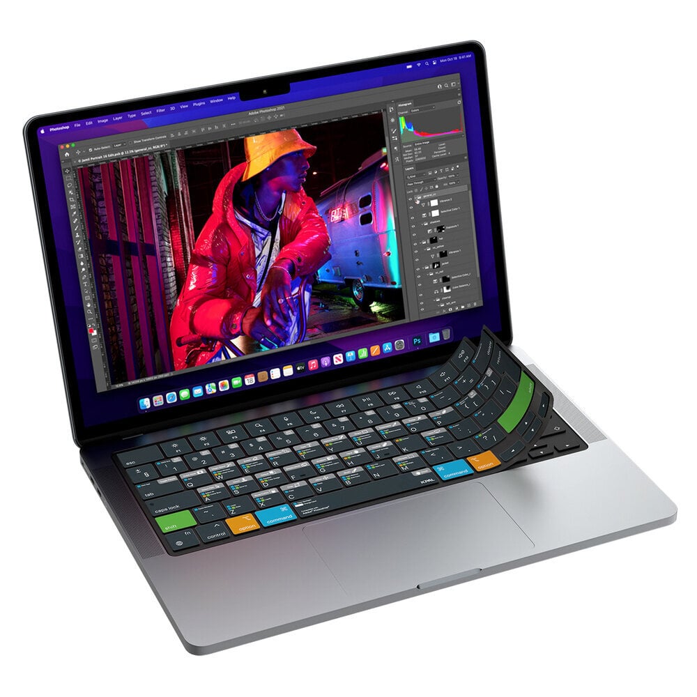 JCPal VerSkin Adobe Photoshop kaina ir informacija | Klaviatūros | pigu.lt