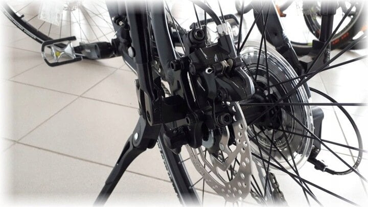 Galinė bagažinė dviračiams su diskiniais stabdžiais, 26-29" kaina ir informacija | Dviračių bagažinės | pigu.lt