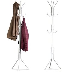 Drabužių kabykla Modern Home, 175 cm, balta kaina ir informacija | Pakabos, maišai drabužiams | pigu.lt