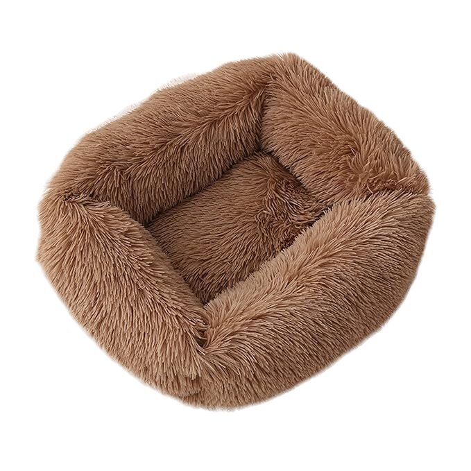Guolis šuniukams Ybbt rudas, 55x45x20 cm, rudas kaina ir informacija | Guoliai, pagalvėlės | pigu.lt