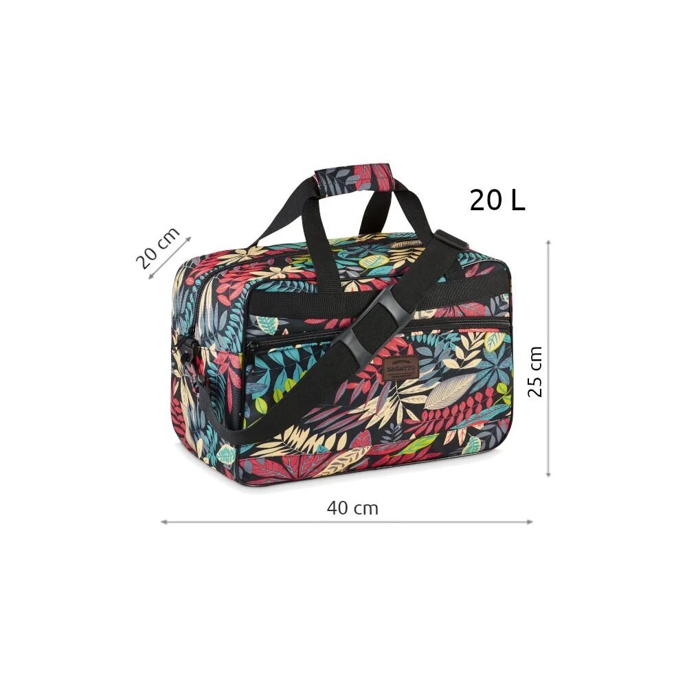 Kelioninis krepšys Zagatto Tropic ZG767-53942 kaina ir informacija | Lagaminai, kelioniniai krepšiai | pigu.lt