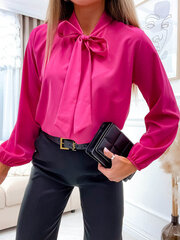 Женская блузка, розовая цена и информация | Женские блузки, рубашки | pigu.lt