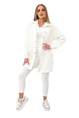 Laisvalaikio kostiumėlis moterims, baltas kaina ir informacija | Kostiumėliai moterims | pigu.lt
