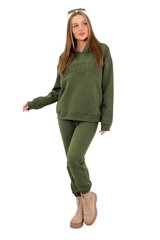 Женский спортивный костюм, зеленый цена и информация | Спортивная одежда для женщин | pigu.lt