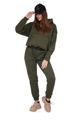 Женский темно-зеленый комплект Casual цена и информация | Спортивная одежда женская | pigu.lt