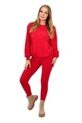 Laisvalaikio kostiumas moterims California 9451-53631, raudonas цена и информация | Спортивная одежда женская | pigu.lt