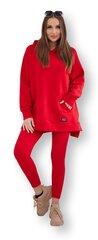 Laisvalaikio kostiumas moterims Mocca 25926-53539, raudonas kaina ir informacija | Sportinė apranga moterims | pigu.lt