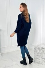 Moteriškas tamsiai mėlynas kardiganas Nave kaina ir informacija | Megztiniai moterims | pigu.lt