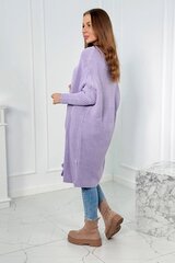 Kardiganas moterims, violetinis kaina ir informacija | Megztiniai moterims | pigu.lt