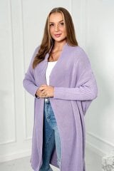 Kardiganas moterims, violetinis kaina ir informacija | Megztiniai moterims | pigu.lt