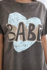 Marškinėliai moterims Babe 28117-54055, rudi цена и информация | Женские футболки | pigu.lt