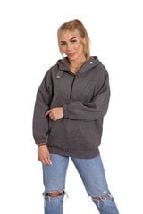 Pilkos spalvos džemperis moterims Kesi kaina ir informacija | Džemperiai moterims | pigu.lt