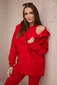 Laisvalaikio kostiumas moterims Sitin 25744-53674, raudonas цена и информация | Sportinė apranga moterims | pigu.lt