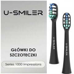 U-Smiler 359564 kaina ir informacija | Elektriniai dantų šepetėliai | pigu.lt