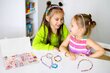 Karoliukų rinkinys vaikams, įvairių spalvų kaina ir informacija | Žaislai mergaitėms | pigu.lt