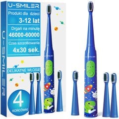 U-Smiler 991146 kaina ir informacija | Elektriniai dantų šepetėliai | pigu.lt