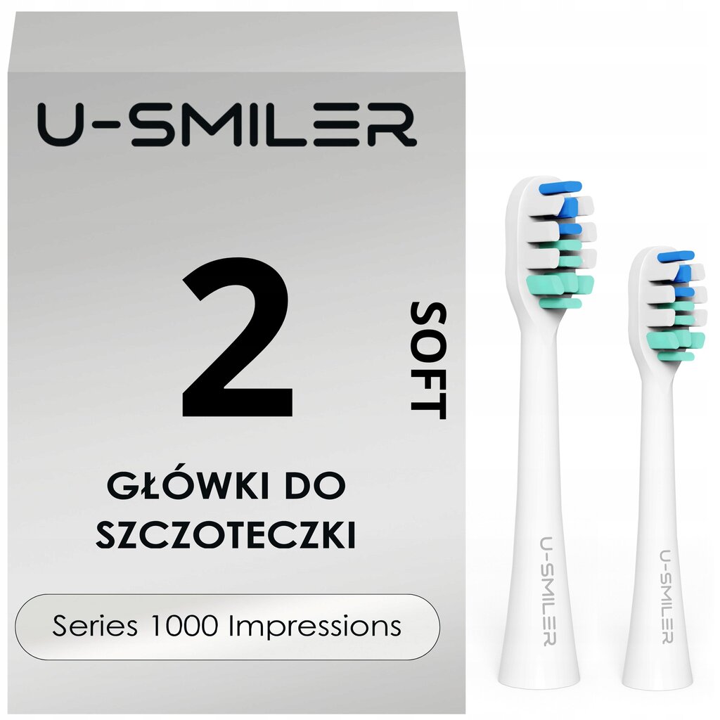 U-Smiler 991078 kaina ir informacija | Elektriniai dantų šepetėliai | pigu.lt