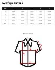 Polo marškinėliai vyrams Team O/DA758-54088, balti kaina ir informacija | Vyriški marškinėliai | pigu.lt