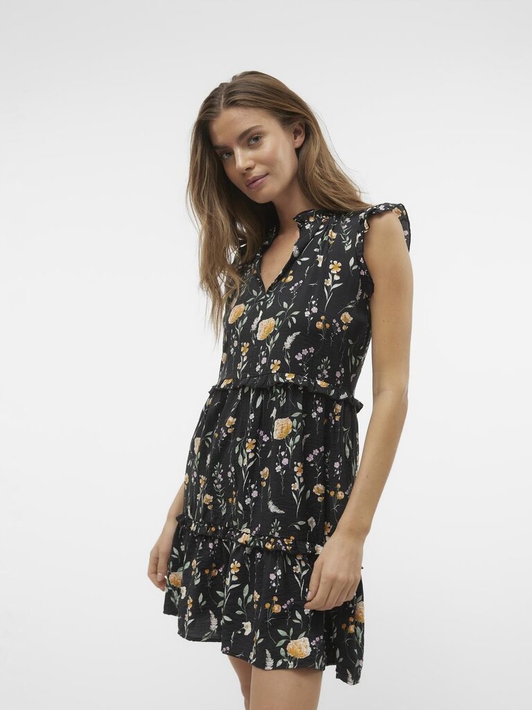 Suknelė moterims Vero Moda 10303765*01, juoda kaina ir informacija | Suknelės | pigu.lt