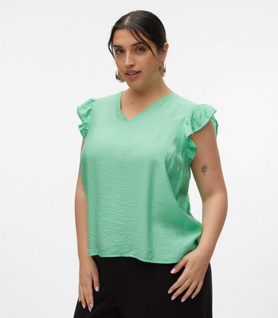 Palaidinė moterims Vero Moda 10305650*02, žalia kaina ir informacija | Palaidinės, marškiniai moterims | pigu.lt
