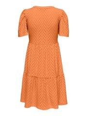 JDY женское платье 15254680*05, оранжевый/tang 5715515456925 цена и информация | Платья | pigu.lt